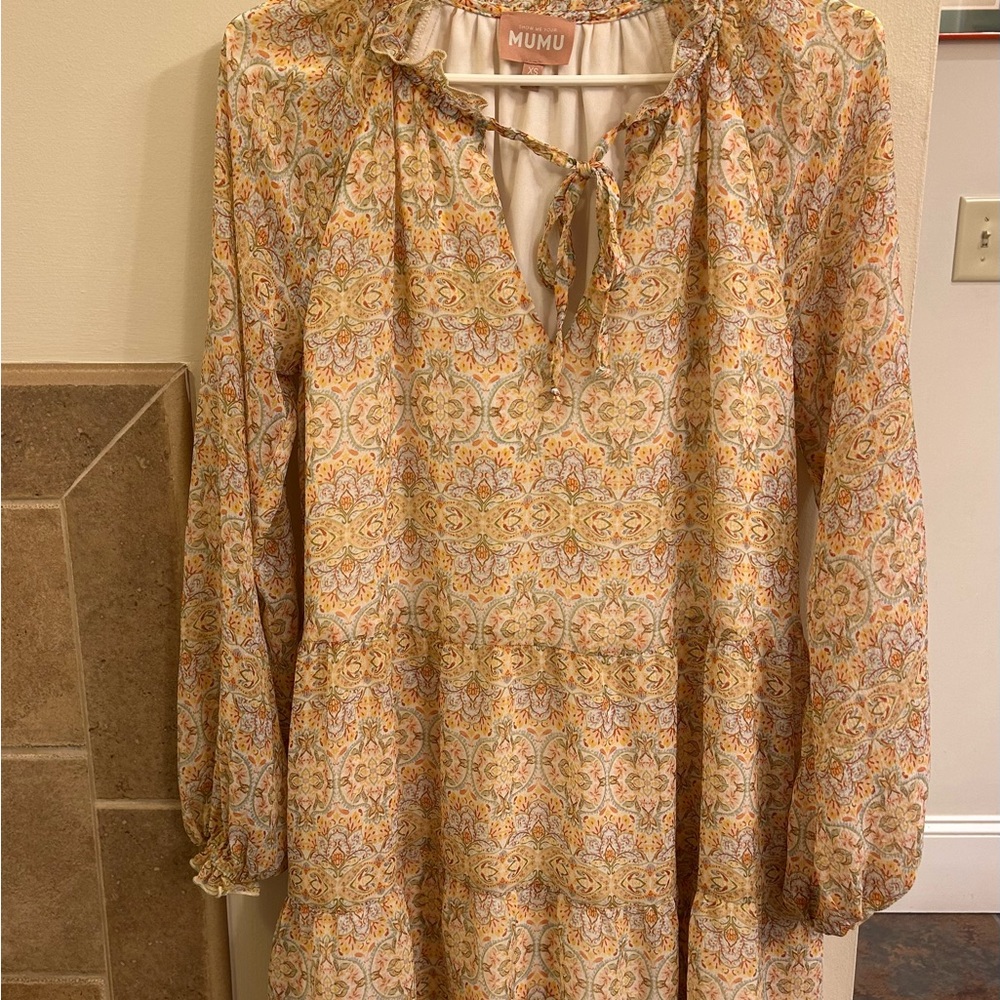 Show Me Your Mumu - Floral Long Sleeve Dress